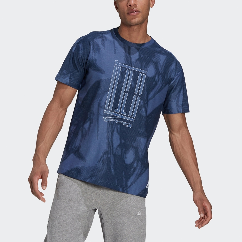 Adidas x Jet Li WUJI logo T-shirt - size M